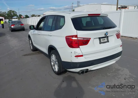 2014 BMW X3 xDrive28I from USA, damaged, VIN 5UXWX9C56E0D27495
